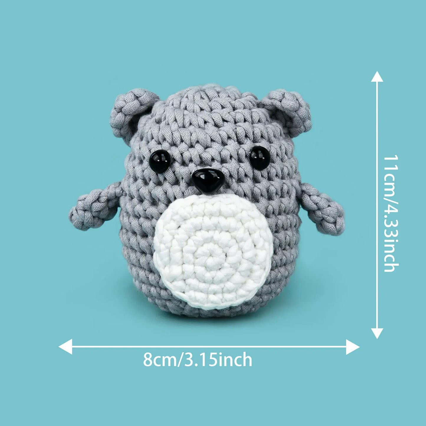 Kit Crochet Débutant – Koala Cartoon Classique
