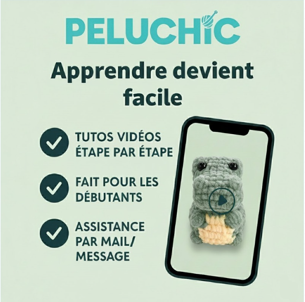 Kit Crochet Débutant | Donne vie à Croco