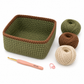 Paniers de rangement carré et rectangulaire
