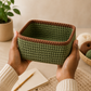 Kit crochet | Paniers de rangement | Kit DIY débutant | MyPeluchic