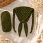 Kit crochet bandana femme – Foulard cheveux à crocheter DIY débutant | MyPeluchic
