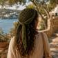 Kit crochet bandana femme – Foulard cheveux à crocheter DIY débutant | MyPeluchic