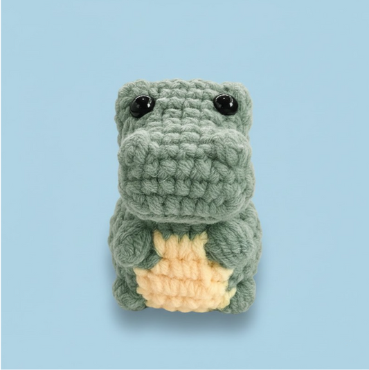 Kit crochet | Alligator amigurumi | Kit DIY débutant | MyPeluchic