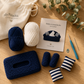Kit crochet boîte à mouchoirs canapé | kit complet débutant DIY | Housse déco maison à crocheter | MyPeluchic