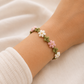 Kit crochet débutant bracelet Fleuri | Cadeau créatif DIY | MyPeluchic