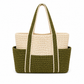 Kit crochet sac à main | Sac fourre-tout vert olive DIY | MyPeluchic