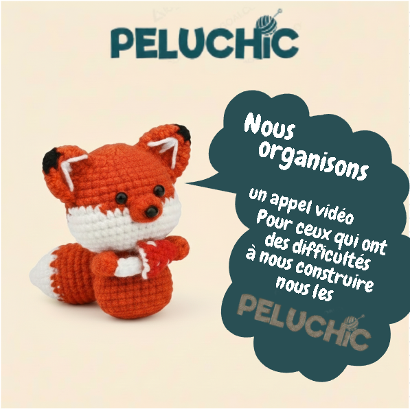 Kit Crochet Débutant | Donne vie à Foxy le Renard