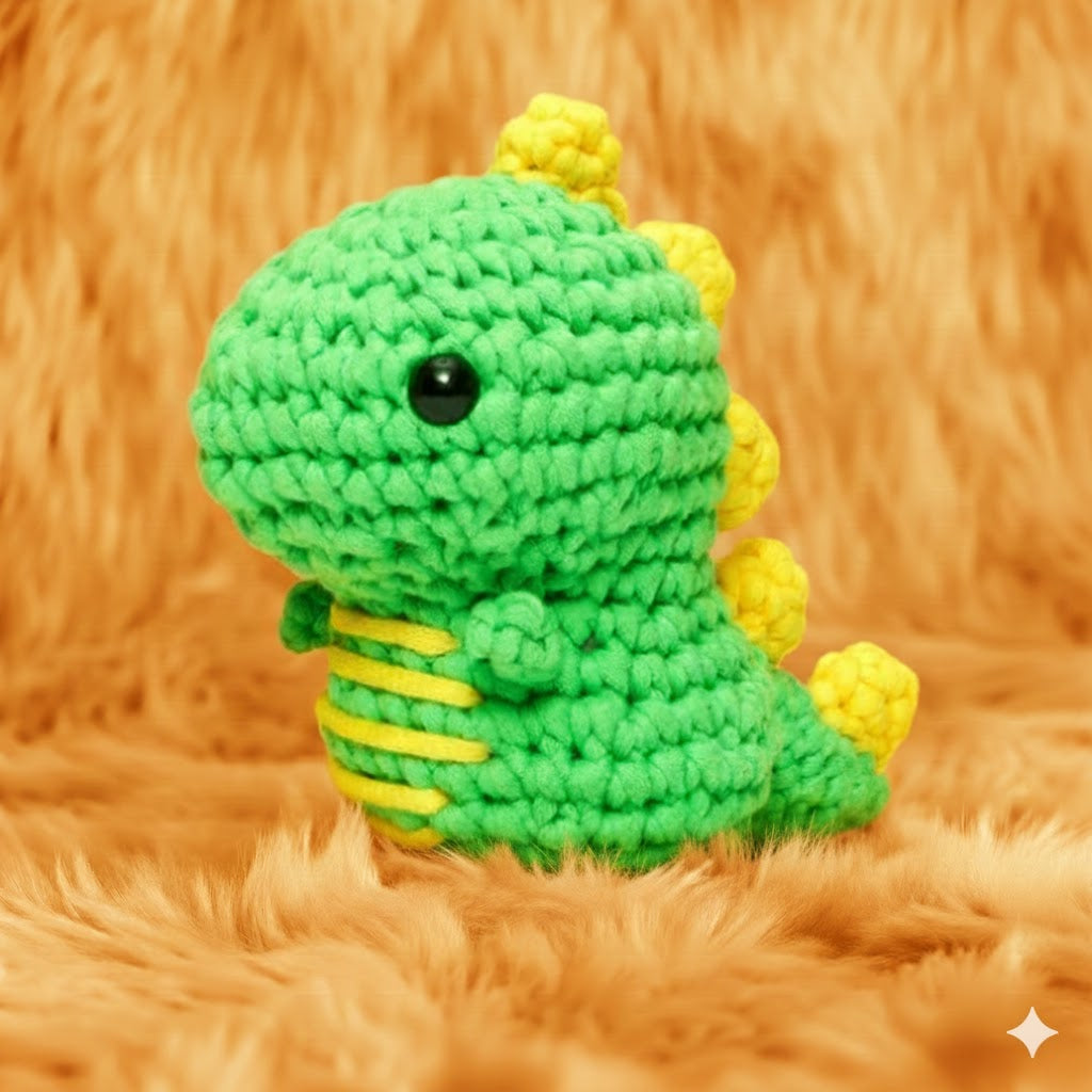 Kit Crochet Débutant | Donne vie à Fred le Dino