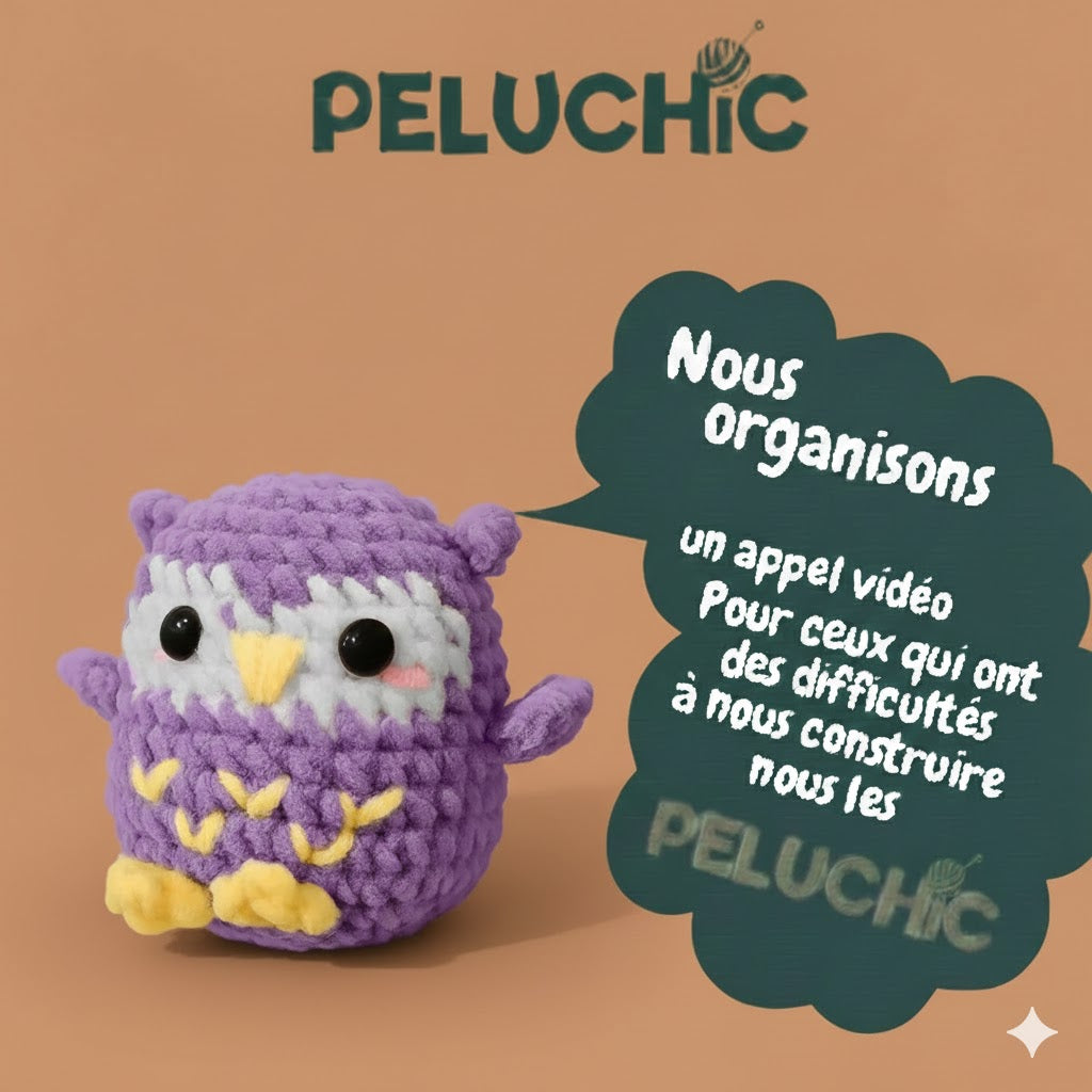 Kit Crochet Débutant | Donne vie à Wally